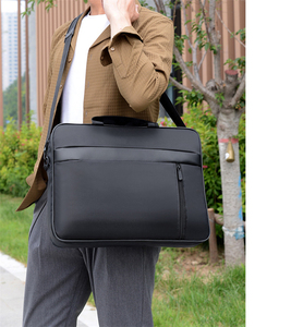 Promotion Black High Quality Cheap Office Polyester Laptop Conference Document <strong>Briefcase</strong> - Product Image 5