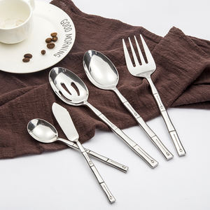 Juego de Cubiertos de Acero Inoxidable Personalizado de Fábrica, OEM ODM, Cuchara, Tenedor y Cuchillo de Metal, Juego de Cubiertos Clásico, Juego de Cubiertos Plateados - Product Image 6