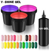 Fabricant vente en gros haute teneur en pigments sans HEMA sans TPO végétalien professionnel ongles Gel UV Soak Off ongles Gel couleurs pour la beauté des ongles