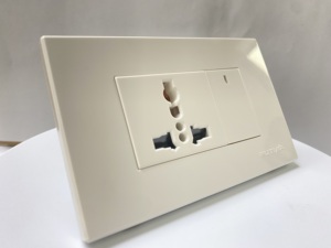 Tiêu chuẩn ý <span class=keywords><strong>USB</strong></span> A + C Ổ cắm chuyển đổi ánh sáng nhà máy Outlet giá tốt điện tường chuyển đổi đơn cực 36 Mét - Product Image 5