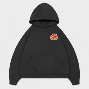 Sweat à capuche OEM délavé à l'acide, vierge, 100% coton, coupe oversize, épaules tombantes, graphique, streetwear de haute qualité, logo personnalisé, pour homme - Product Image 2