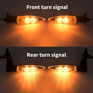 Indicatori di Direzione a LED per Moto <span class=keywords><strong>BMW</strong></span> S1000XR R1200R R1200GS K1200R K1300R F800S F800R F800GS Luce Anteriore e Posteriore - Product Image 4