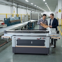 Impresora UV Plana Industrial 1610 A0 con Cabezal I1600 I3200 de Alta Velocidad de Impresión, Máquina de Impresión UV Automática