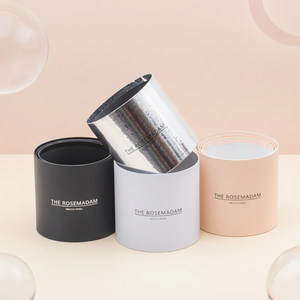 Boîte Cadeau Ronde <span class=keywords><strong>en</strong></span> <span class=keywords><strong>Carton</strong></span> Rigide de Luxe avec Logo Personnalisé, Grande Taille, Diamètre, Emballage Rose, <span class=keywords><strong>Tube</strong></span> <span class=keywords><strong>en</strong></span> Papier avec Couvercle - Product Image 2