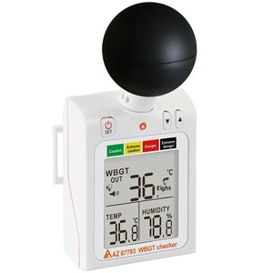 AZ87783 Heat Index <b>Meter</b> Heatstroke Prevention Temperature and <b>Humidity</b> <b>Meter</b> China - Product Image 2
