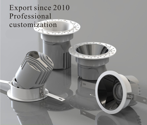 7W 12W 20W Rahmenlose Einbau-LED-<span class=keywords><strong>Downlight</strong></span> Aluminium Blendschutz Rund COB Strahler Bridgelux CRI90 Dimmbar Büro & Zuhause - Product Image 2