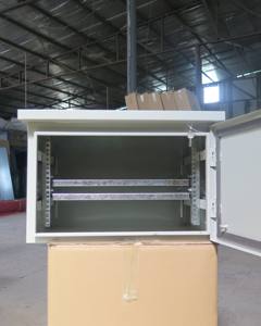 Mejor venta 6u/9u/12u/15u/18u/22u al aire libre impermeable Gabinete <span class=keywords><strong>de</strong></span> acero laminado en frío servidor gabinete <span class=keywords><strong>de</strong></span> <span class=keywords><strong>telecomunicaciones</strong></span> con acondicionador - Product Image 3