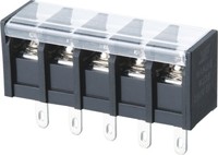 WANJIE — bornier amplificateur de puissance audio, plate-forme de 11mm avec couvercle et trous de fixation (WJ68CM)