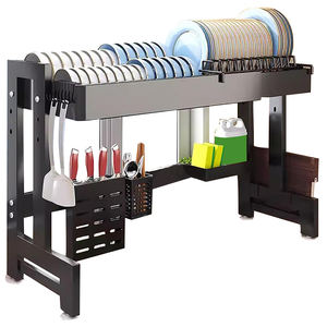 Stainless Steel Expandable Kitchen Over <b>Sink</b> Chopsticks & Dish Storage <b>Rack</b> Waterproof Durable Modern - Product Image 1