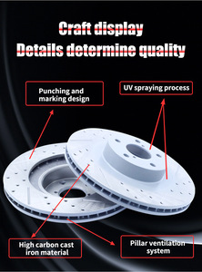 Disco de freno SDCX SX2125 para delantero SHANG QI MAXUS V80 - Product Image 5