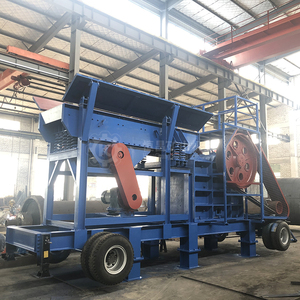 Vàng Khai Thác Mỏ Di Động Đá Nhà Máy Nghiền PE400x600 Cứng Granite Đá Quarry Máy Nghiền Động Cơ Diesel Quặng Vàng Hàm Crusher - Product Image 6