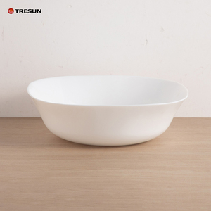 Transparent Color Opal Glass <b>Dinner</b> <b>Set</b> Glass <b>Dinner</b> Plates Soup Bowl Salad Bowl <b>Wholesale</b> Opal Glass Dessert Plate - Product Image 5