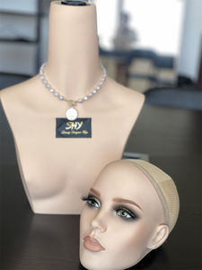 Personnalisé timide 2024 vente chaude perruque femme Mannequin sans épaule pas cher noir Mannequin à vendre - Product Image 2