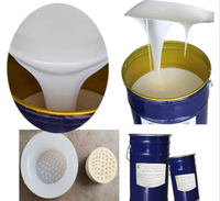 Caoutchouc de silicone liquide RTV-2 pour dégazage sous vide, idéal pour la pâtisserie, les gâteaux DIY, le chocolat et les créations en plâtre