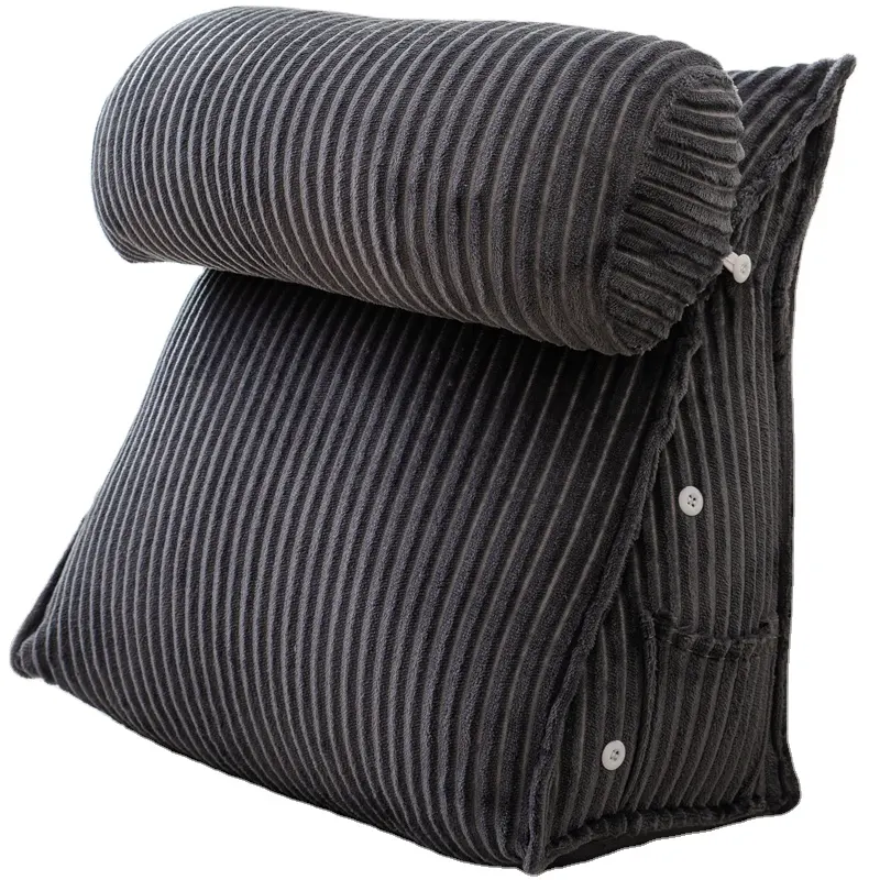 Hot bán đa chức năng tùy chỉnh phong cách thoải mái nhà văn phòng eo cổ tam giác đầu giường đệm