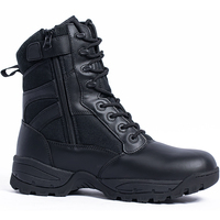 Bottes tactiques légères pour hommes, bottes respirantes, chaussures adaptées au travail et aux voyages.