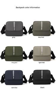 Customized Waterproof Oxford Waist Crossbody Belt Bags Zipper Closure Multiple Compartments <b>Pillow</b> Shape Tear Resistant - Product Image 6