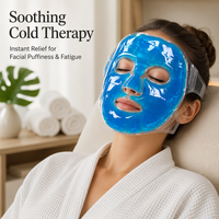 Masques de gel réutilisables pour le visage, outils de beauté pour les soins de la peau et les soins personnels, avec logo et emballage personnalisés