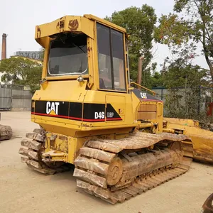 Máy Ủi Đất Cat D4G Đã Qua Sử Dụng Trong Tình Trạng Tốt, Máy Ủi Đường Nhỏ D4K D4H Với Lưỡi Chữ U Để Bán Ở Thượng Hải Với Chất Lượng Cao Và Giá Rẻ