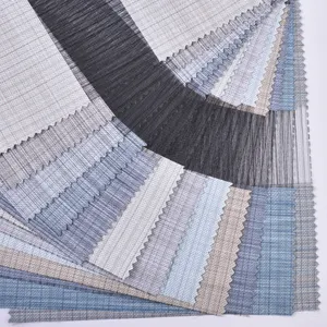 2024 Hot Selling Polyester Roller Window Blind Zebra Blind Fabrics For Home