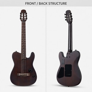 EARTHGRACE E-Gitarre für professionelle Musiker mit geräuscharmem Rahmen und Hals aus afrikanischem Mahagoni D-K7 - Product Image 2