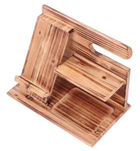 Base de Madera Maciza para Teléfono Inteligente y Tableta - Product Image 1