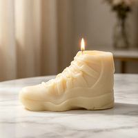 Bestseller Sneaker-förmige Duftkerze Mehrfarbige Dekorative Schuhkerze Kreative Wohndekoration Geschenk für Sneaker-Liebhaber