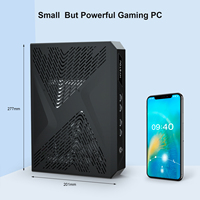 Hystou plus récent Mini PC de bureau de jeu avec GeForce RTX 3050 boîtier d'écran tactile capacitif gratuit prise américaine livraison gratuite