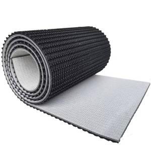 Cinta transportadora plana de PVC con tapa rugosa verde industrial de logística resistente al desgaste para producción de cosméticos - Product Image 2