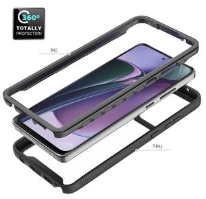 GSCASE Vente en gros Antichoc Transparent TPU PC Couverture arrière Housse de protection pour téléphone portable pour MOTO G Stylus 2024 5G - Product Image 3