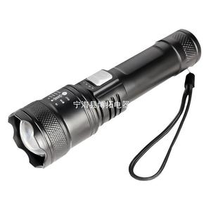 ไฟฉายซูมแบบชาร์จไฟได้ของเขตหนิงไห่ อลูมิเนียมอัลลอยด์ LED ให้ความสว่างสูงสำหรับการขี่กลางคืนและตกปลา - Product Image 5