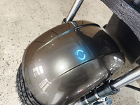 Nouvelle conception, 2 batteries, 50A max, 50A, 3000W, 70 km/h, scooter électrique puissant à pneus larges, moteur sans balais, double suspension, étanche
