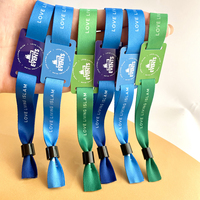 Pulsera de Tela RFID con NFC y Logotipo Personalizado, Impermeable, con Etiqueta para Membresía y Tarjeta de Visita, con Enlace Web, Pulseras Elásticas