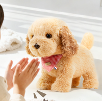 Peluche OEM DeepSeek Smart Westie, jouet pour chien avec laisse, compatible ChatGPT, mouvements interactifs