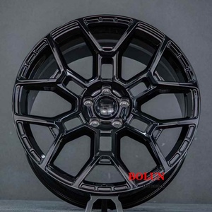 Cerchi ruota <span class=keywords><strong>auto</strong></span> nero lucido 17 18 19 20 21 22 23 24 pollici ruote forgiate per Land Rover Ford GMC Chevrolet Mustang <span class=keywords><strong>maserati</strong></span> <span class=keywords><strong>auto</strong></span> - Product Image 5