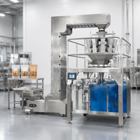 Machine d'emballage automatique certifiée CE pour sachets à fermeture éclair, Doypack, granulés, grains de café, noix, aliments, graines, et sachets préformés