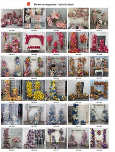 ซุ้มดอกไม้แต่งงานสีขาวเขียวแบบเรียบหรูสำหรับงานแต่งงานในป่า - Product Image 3