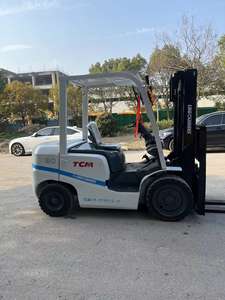 Chariot élévateur Tcm 3 tonnes d'occasion diesel Bon état Origine japonaise Garantie 1 an Vente à prix bon marché - Product Image 2