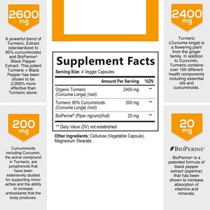 Capsule OEM di Pepe Nero e Curcuma per il Supporto Articolare e Immunitario degli Adulti - Alta Qualità, 60 Capsule/Flacone, Durata 2 Anni - Product Image 5