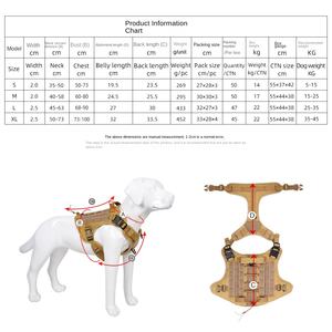 Arnés de <span class=keywords><strong>Collar</strong></span> para Perro Ajustable, Resistente al Agua, Ecológico, de Nailon Táctico, Nuevo, para Exteriores, para Perros Medianos y Grandes - Product Image 4