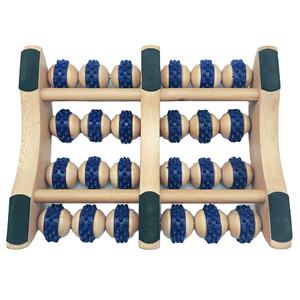 Rouleau de massage pour les pieds en bois de caoutchouc <span class=keywords><strong>GREENECO</strong></span> WM021 avec commande manuelle filaire - Product Image 3