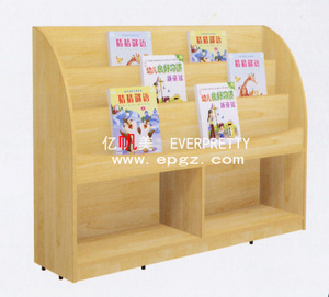 Estantería Giratoria Moderna para Libros, Ajustable, de Madera, Económica, para Bibliotecas Escolares - Product Image 6