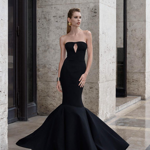 On Sale Black Short Dress With Long Train Elegant Beaded Detail | Alibaba.com On Sale Black Short Dress With Long Train Elegant Beaded Detail | Alibaba.com