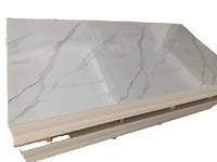 Plaque PVC souple brillante 3 mm effet marbre UV – Alternative moderne et étanche au PVC pour la décoration murale intérieure et l'usage commercial