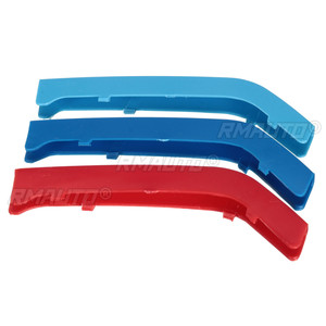 3 ชิ้น 3D กระจังหน้ารถแถบตกแต่งสติกเกอร์มอเตอร์สปอร์ตสติกเกอร์สำหรับบีเอ็มดับเบิลยู ซีรีส์ 3 เอฟ 30 2013 2014 2015 - Product Image 4