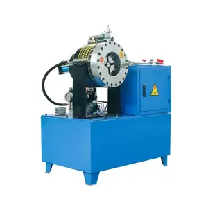 Machine de sertissage de tuyau de rétrécissement de pressage de réduction de tuyau hydraulique semi-automatique