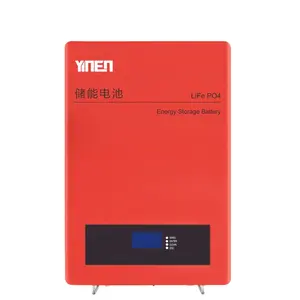 Système de stockage d'énergie photovoltaïque batterie pv batterie 12 volts 48V 51.2v 102ah batterie au lithium
