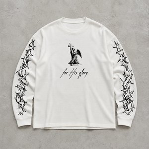เสื้อยืดโอเวอร์ไซส์ทรงบ็อกซี่ ผ้าคอตตอนหนา 300GSM ซักย้อมสีแบบแอซิดวอช สกรีนลายกราฟิก สตรีทแวร์ รับผลิตเสื้อยืดผู้ชายพร้อมสกรีนโลโก้ตามสั่ง ขายส่งแบบ OEM - Product Image 1