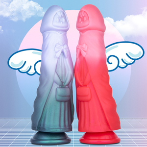 Dildo fantaisie Alien, Dildo personnage de <span class=keywords><strong>dessin</strong></span> <span class=keywords><strong>animé</strong></span> mignon avec gros nœuds, Dildo nœud animal chien avec ventouse, Plug anal en silicone - Product Image 1