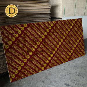 Panneau de contreplaqué d'eucalyptus 4x8, contreplaqué filmé, panneau de coffrage en béton - Product Image 5